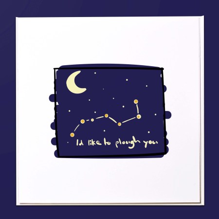 I'd like you plough you Card