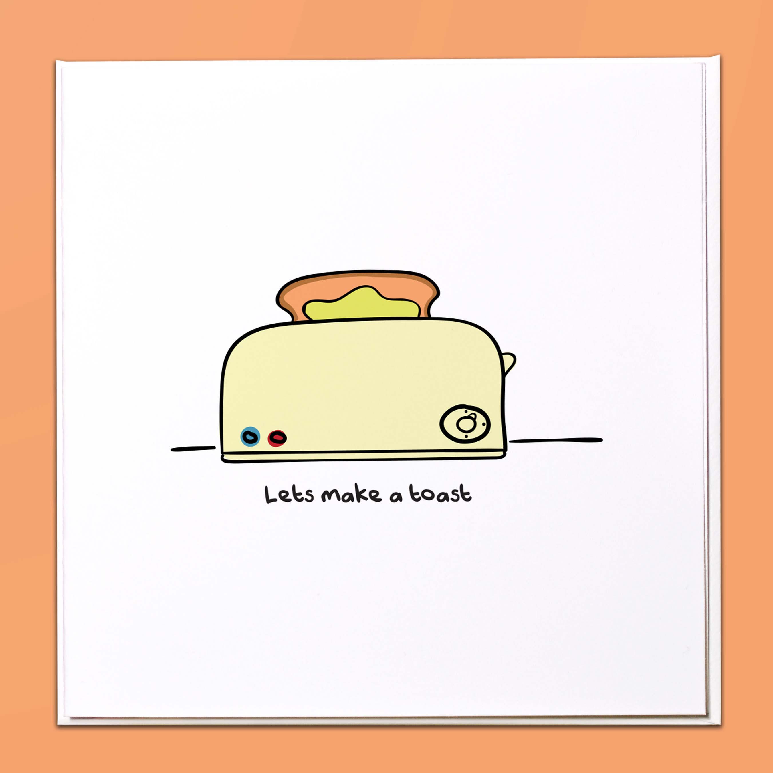 Let's make a toast Card