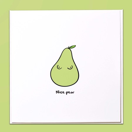 Nice pear Card