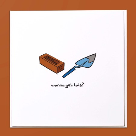 Wanna get laid? Card