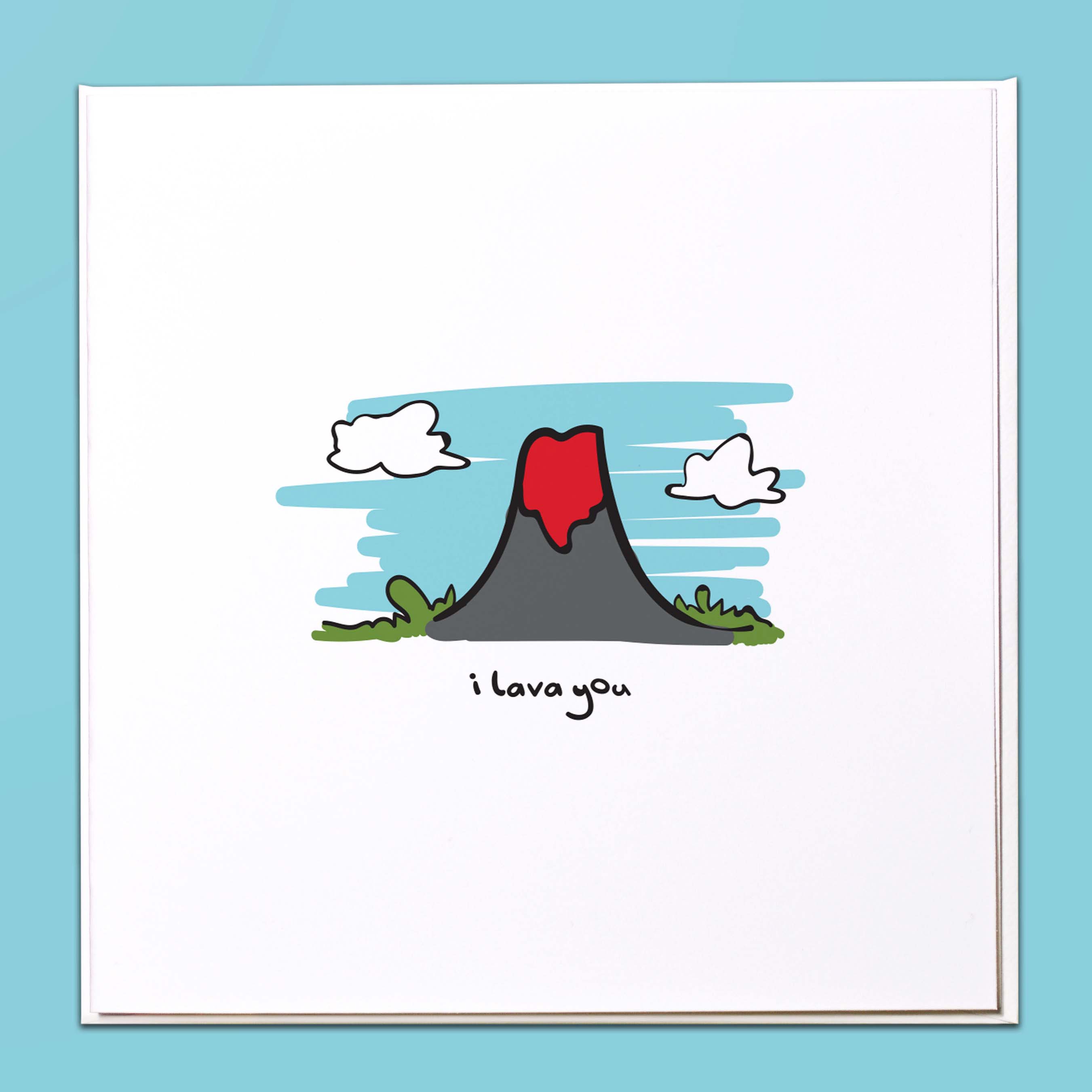 I lava you Card