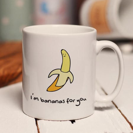 I'm bananas for you mug