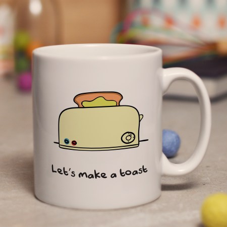 Let's make a toast mug