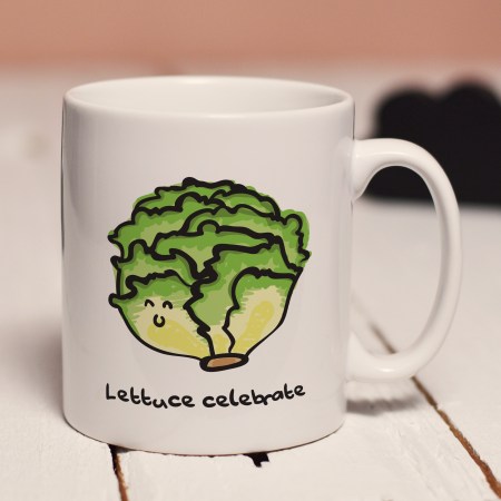 Lettuce celebrate mug