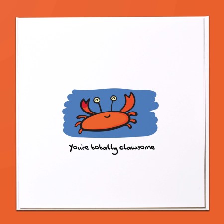 You're totally clawsome Card