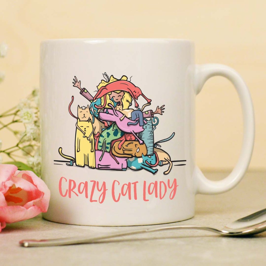 Crazy cat lady Mug