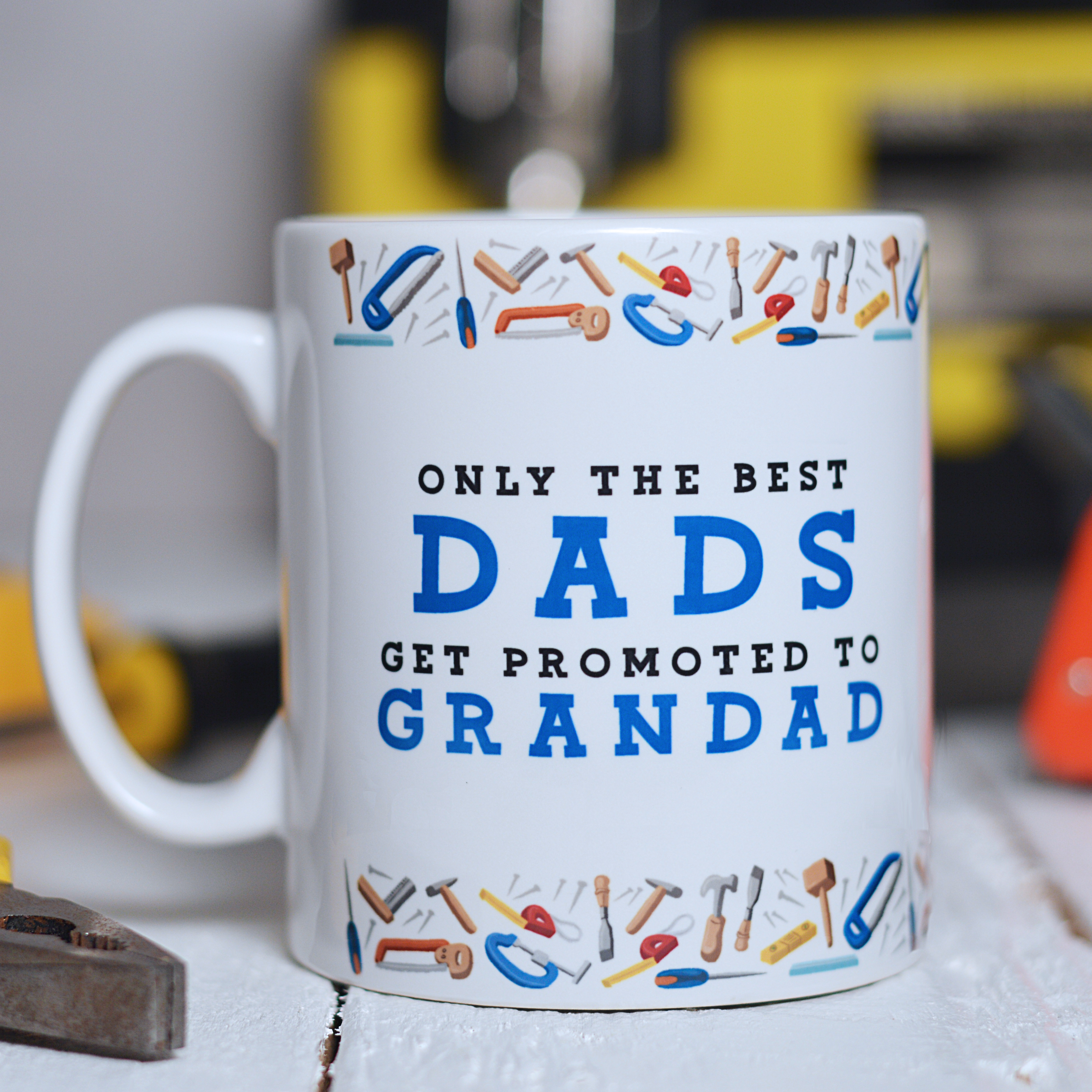 Personalised Only the best Dads (Tools) Mug
