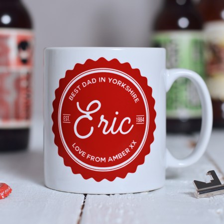 Personalised Best Dad Mug