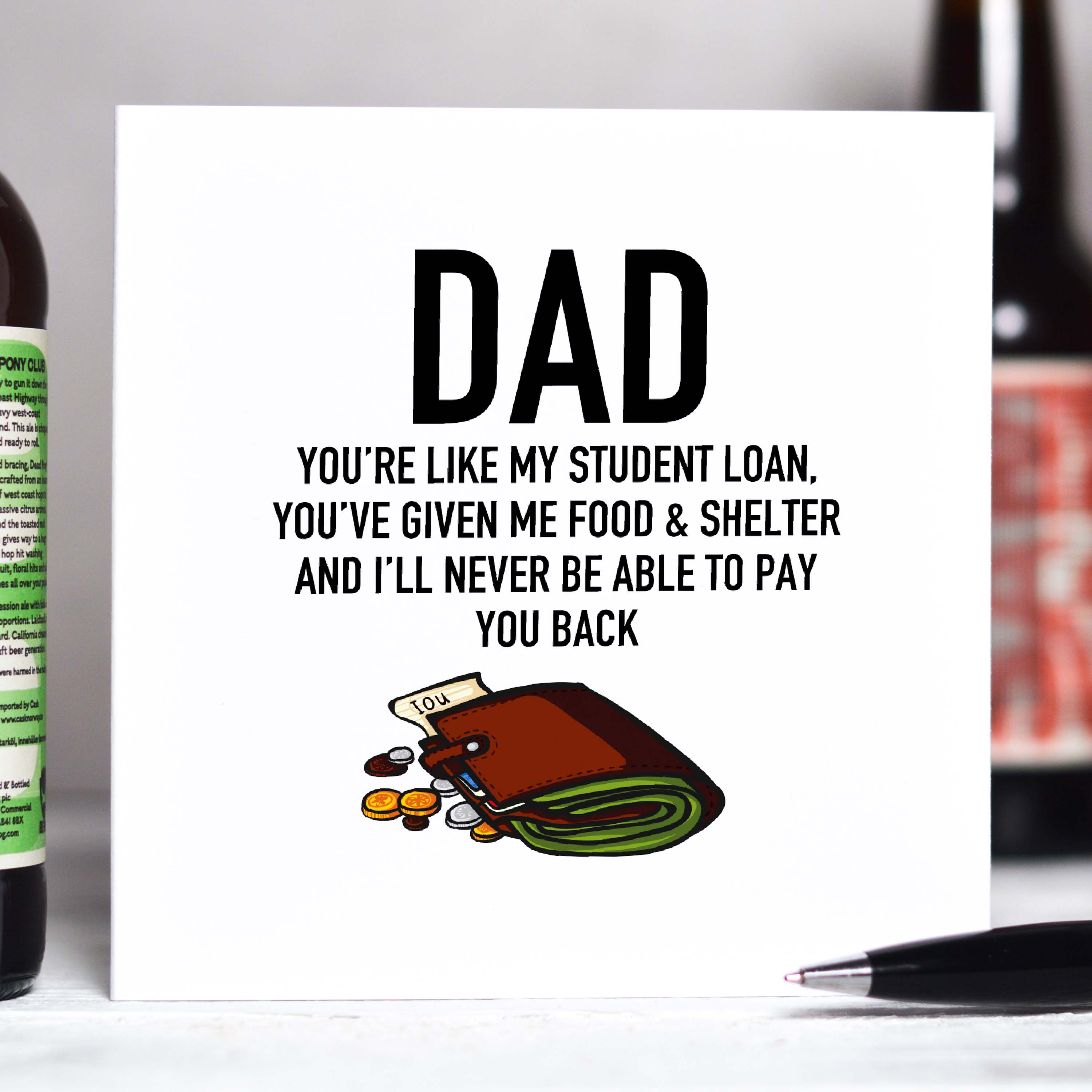 Personalised Student Loan Card