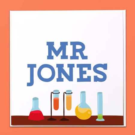 Personalised Science Card