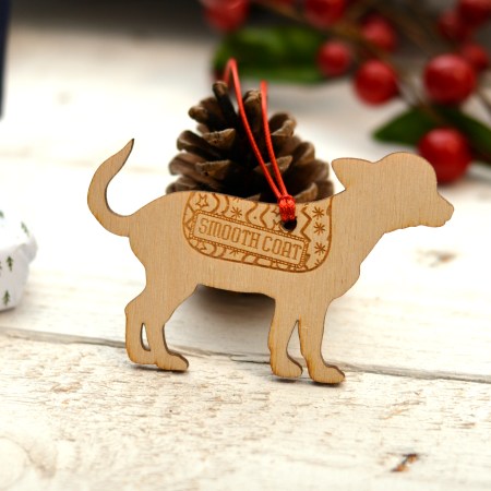 Personalised Smooth Coat Chihuahua Decoration