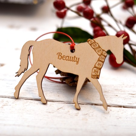 Personalised Horse Decoration
