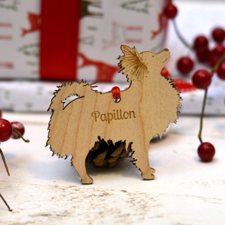 Personalised Papillon Decoration