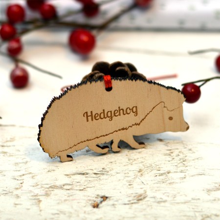 Personalised Hedgehog Decoration