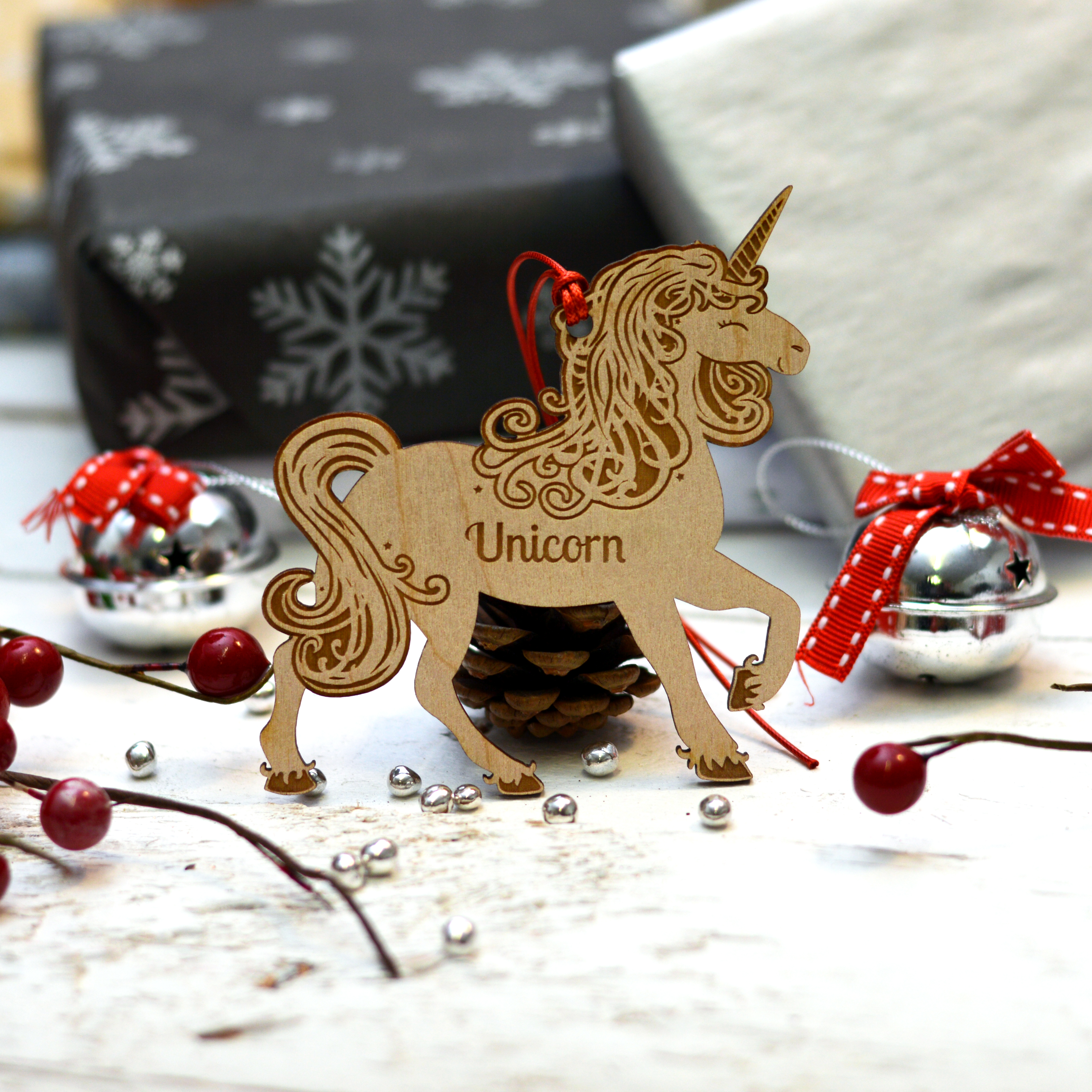Personalised Unicorn Decoration