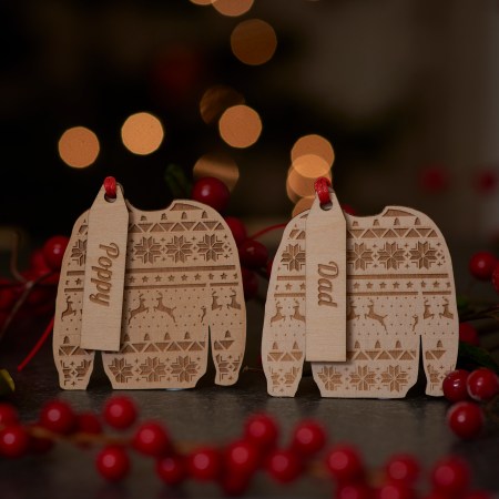 Personalised Jumper Decoration.