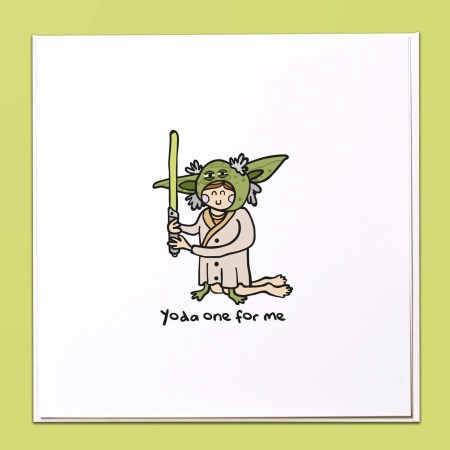 Yoda only one for me Card