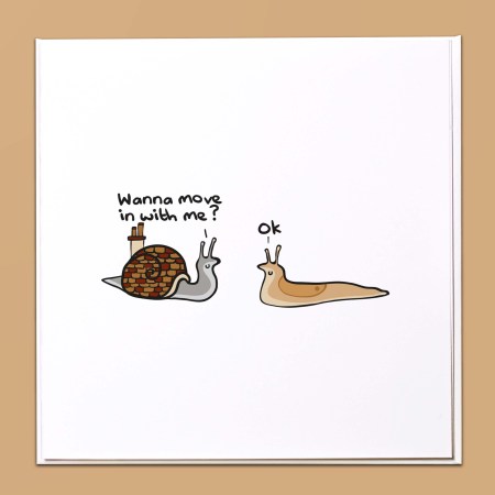 Wanna move in with me Card