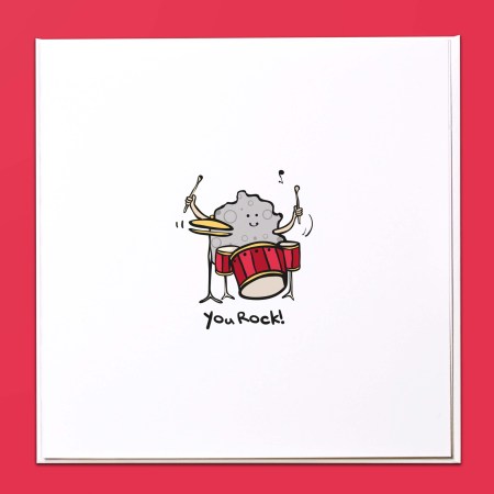 You rock Card