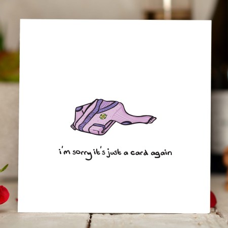 I'm sorry it's just a card again Card