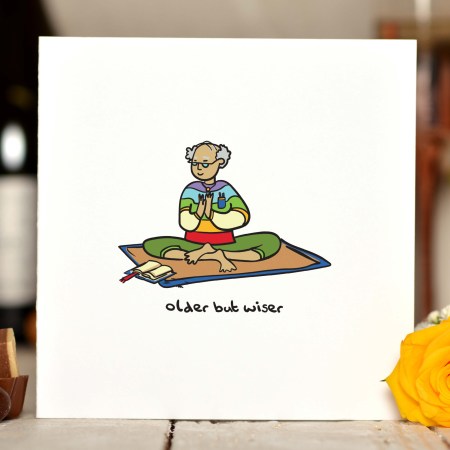 Older But Wiser (male) Card
