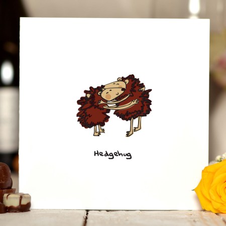 Hedgehug Card