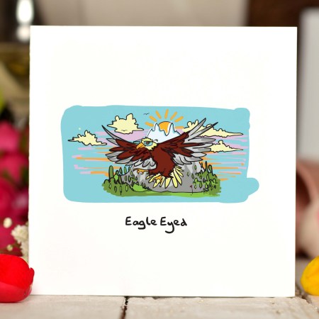 Eagle eyed Card