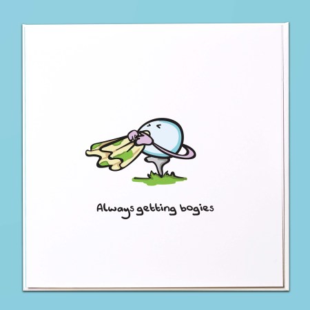 Always getting bogies Card