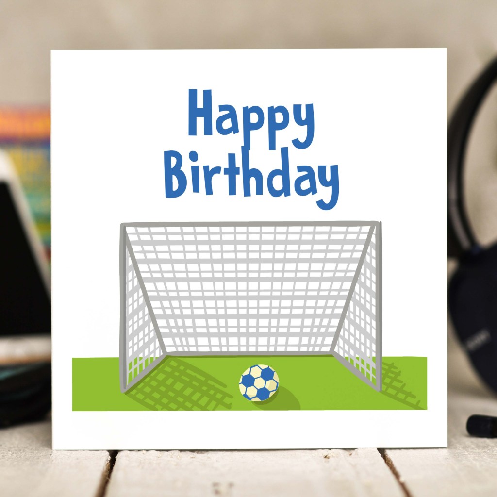 Football Birthday Card
