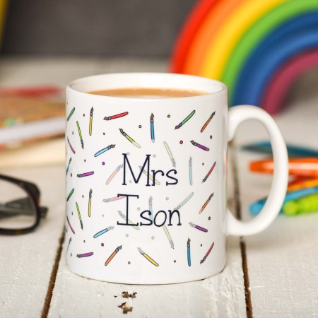 Personalised Paintbrush Mug