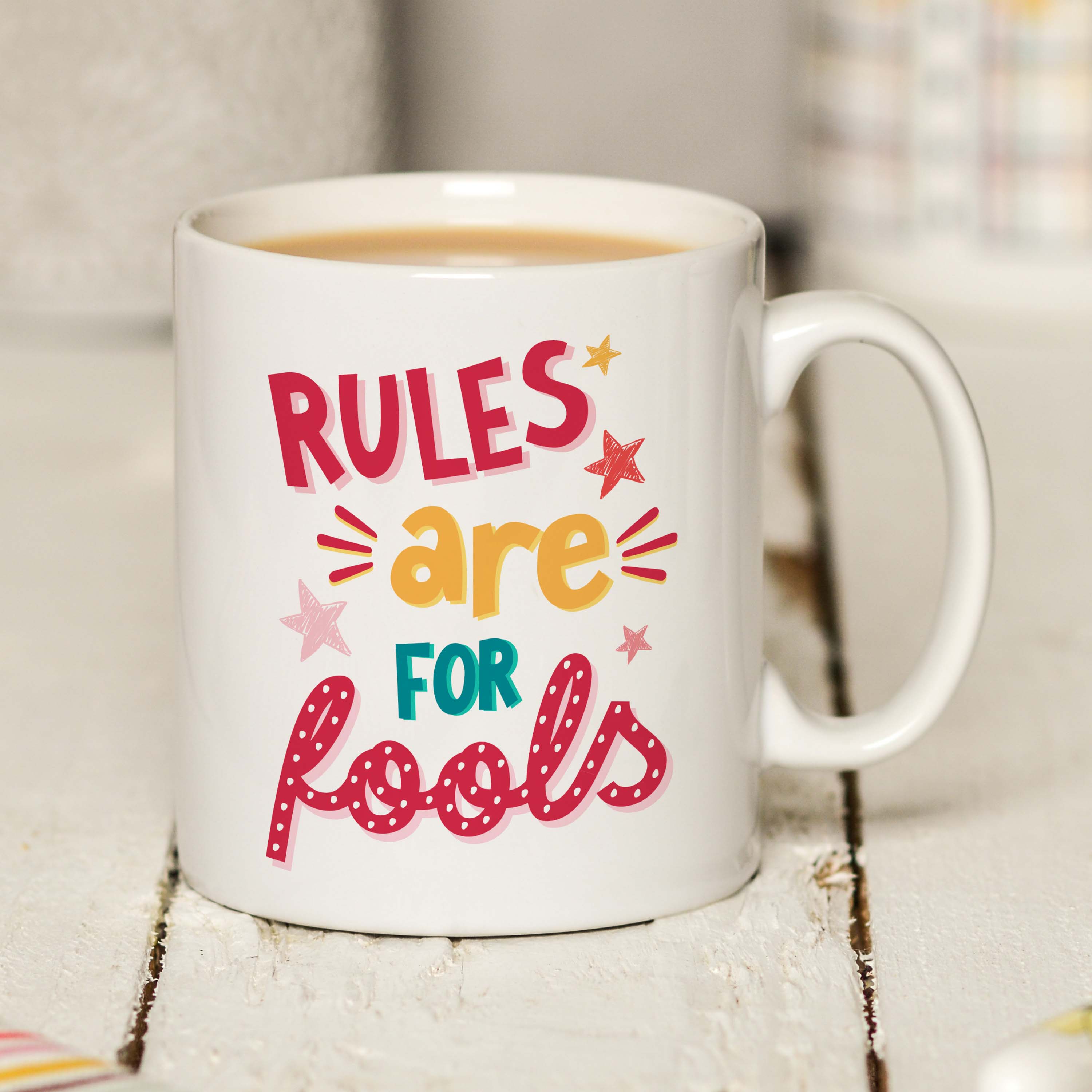 Rules are for fools Mug