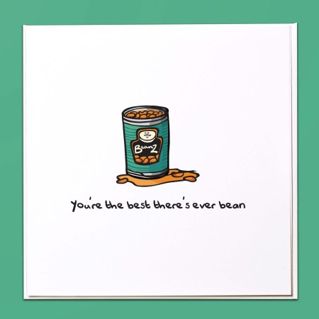 You're the best there's ever bean Card