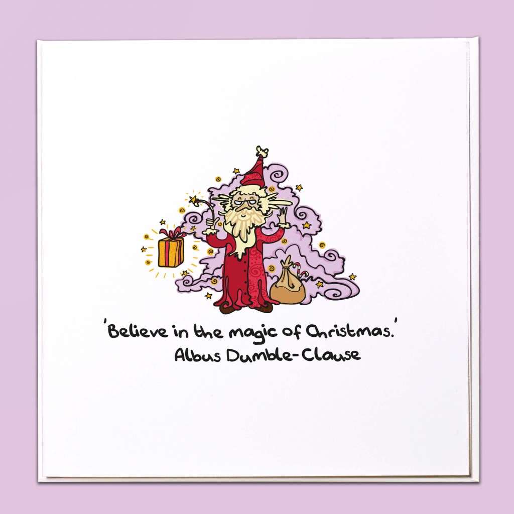 Believe in the magic of Christmas - Card