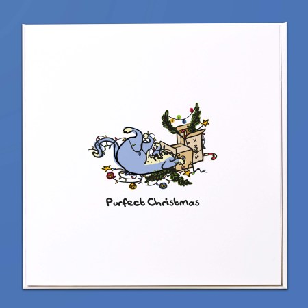 Purfect Christmas Card