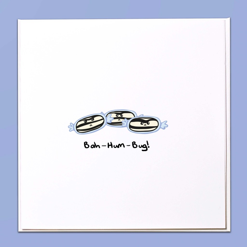 Bah Humbug Christmas Card