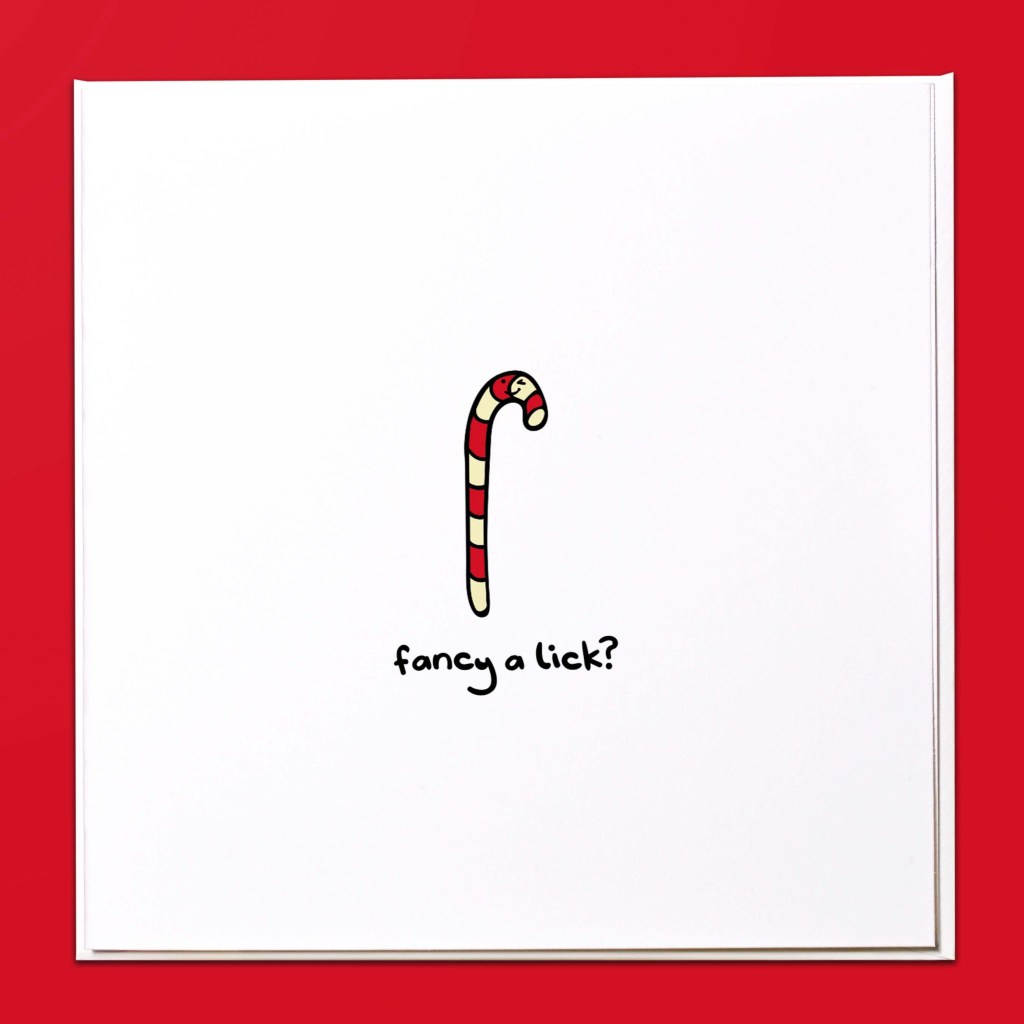 Fancy a lick? Christmas Card
