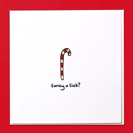 Fancy a lick? Christmas Card