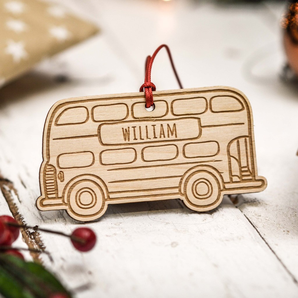 Personalised Bus Decoration