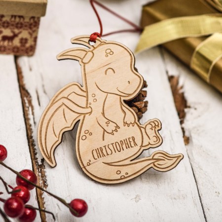 Personalised Dragon Decoration