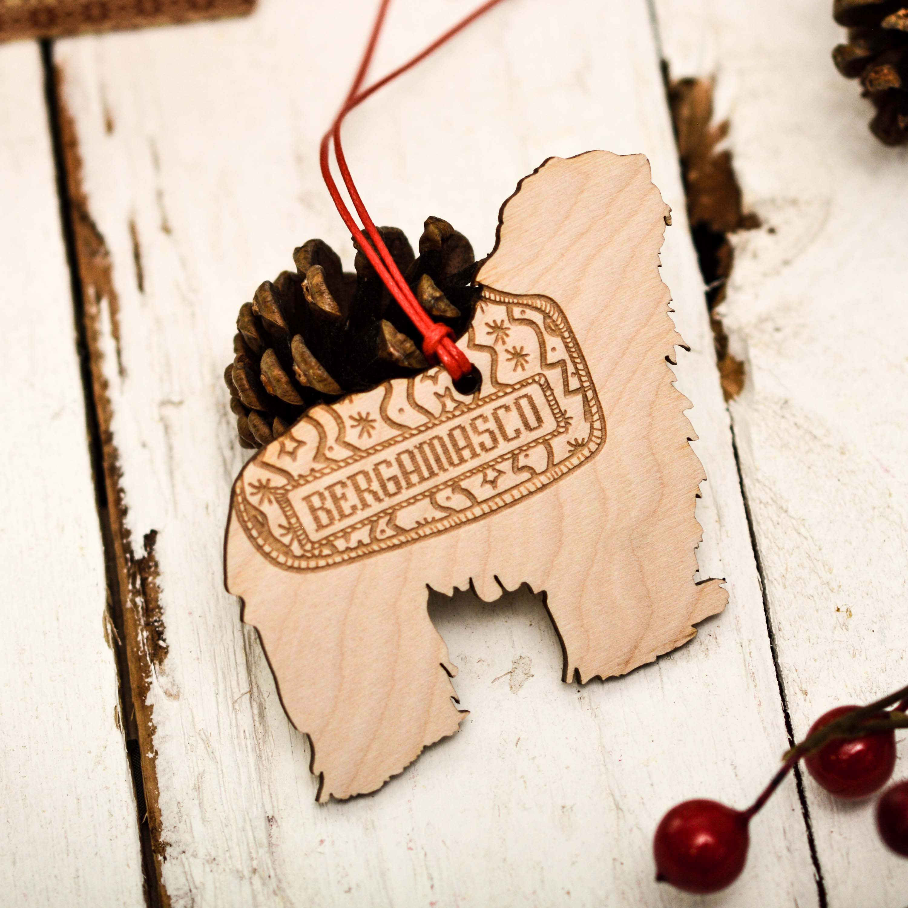 Personalised Bergamasco Decoration