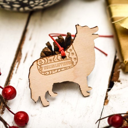 Personalised Finnish Lapphund Decoration