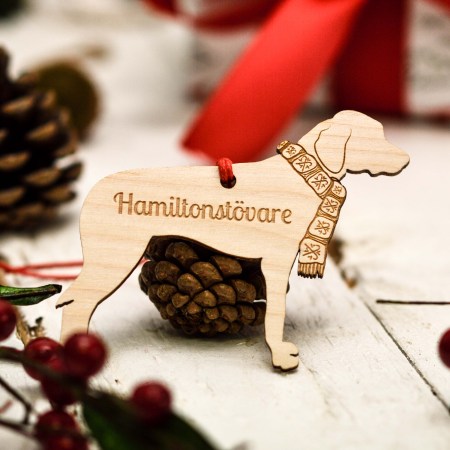 Personalised Hamiltonstovare Decoration