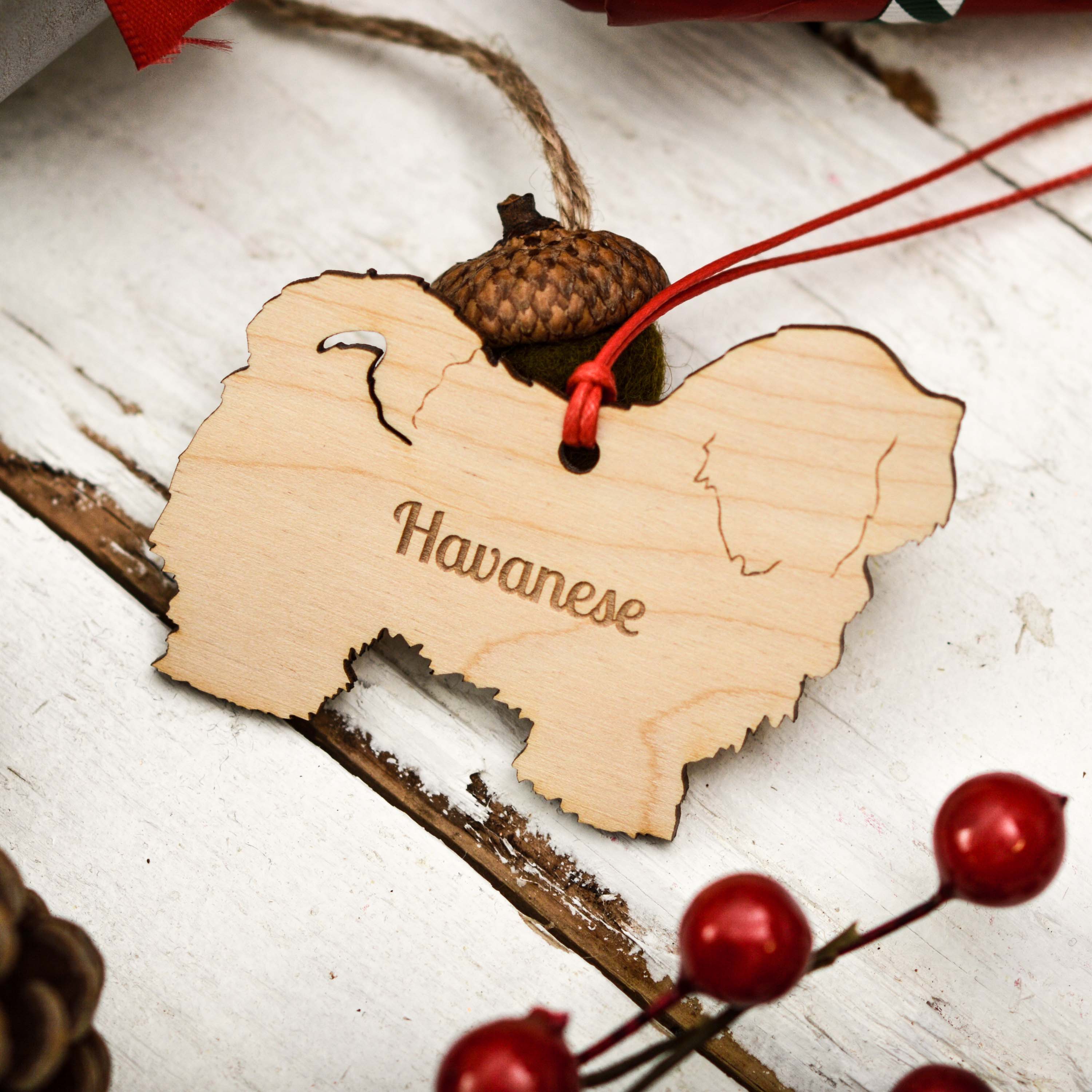 Personalised Havanese Decoration