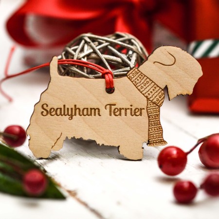 Personalised Sealyham Terrier Decoration