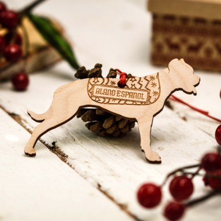 Personalised Alano Espanol Decoration