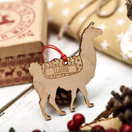 Personalised Llama Pet Decoration