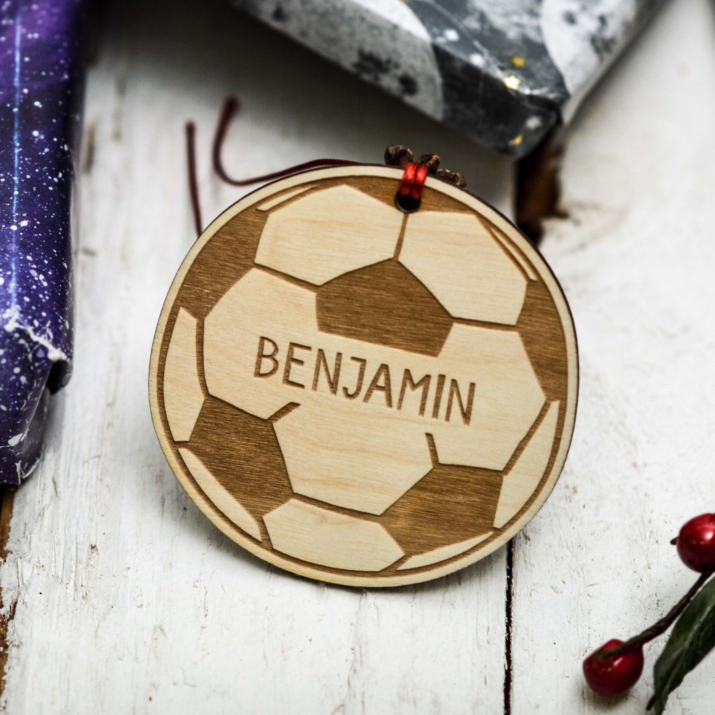 Personalised Football Decoration