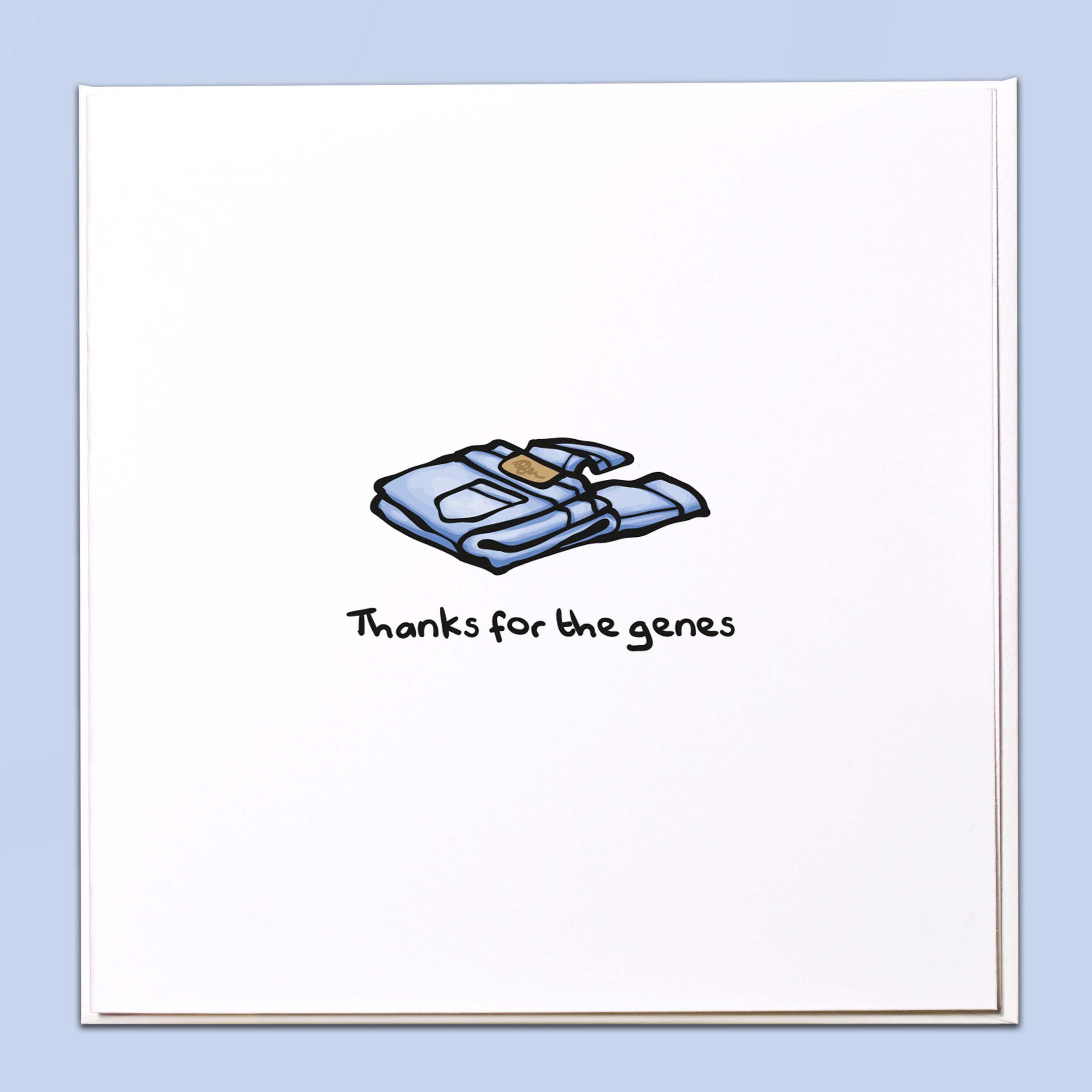 Thanks for the genes Card