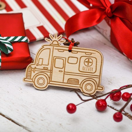Personalised Ambulance Decoration