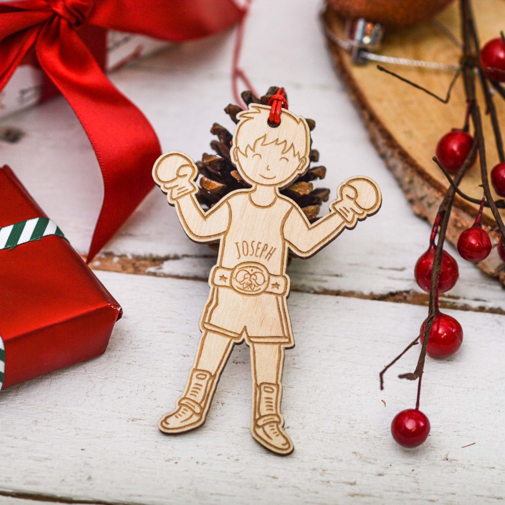 Personalised Boxing Decoration